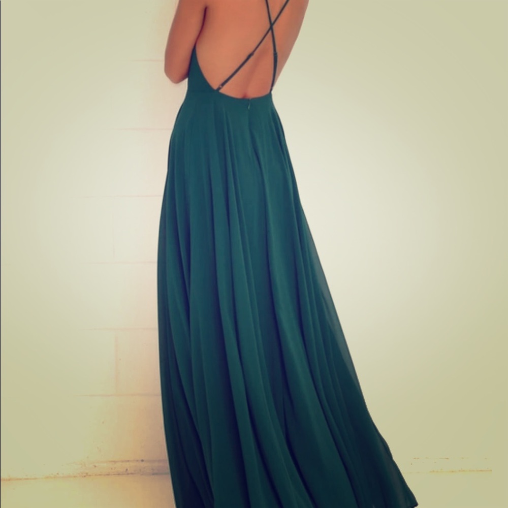 Lulus Mythical Kind of Love Maxi dress.